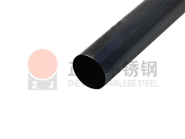 3a21264e395bba6eaa159662487bb743 304不锈钢圆管镀黑钛质量好